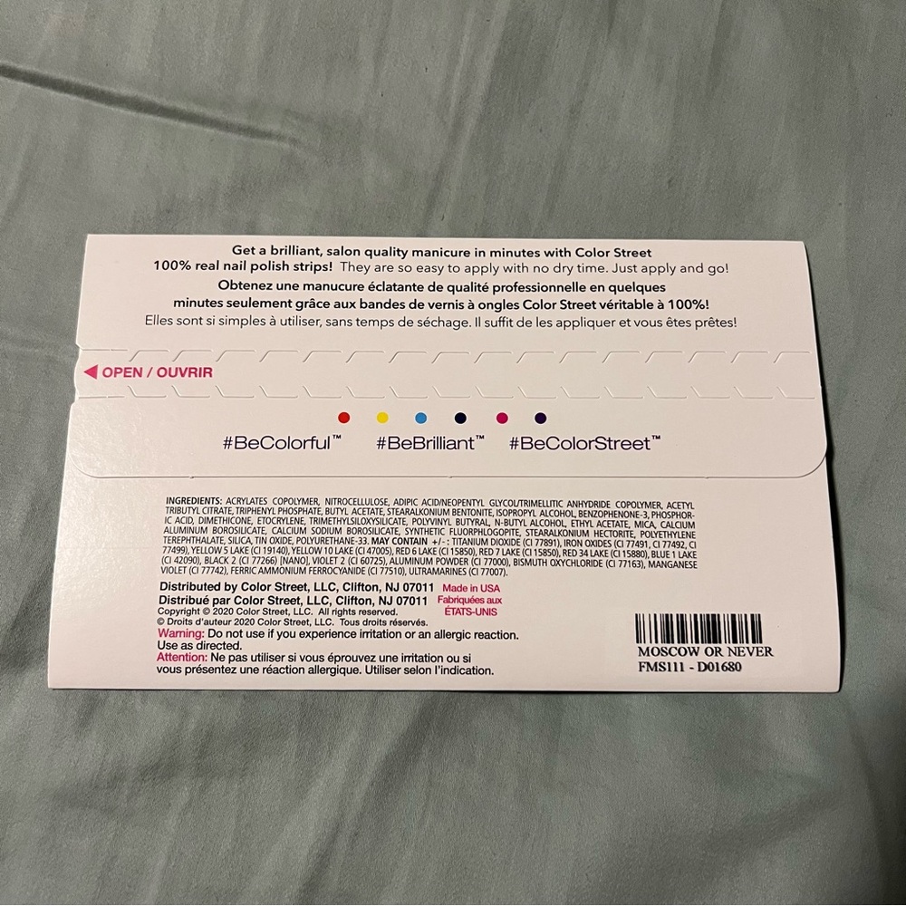 *Retired* Color Street: Moscow Or Never | Copper Penny Fall Shimmer Metallic - Picture 4 of 10